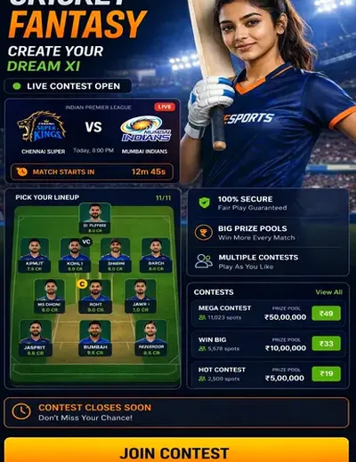 Winapp (win app) fantasy cricket & matchday visual 3